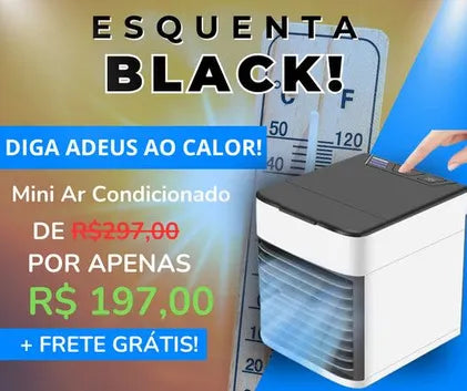 Mini Ar Condicionado Ventilador e Climatizador