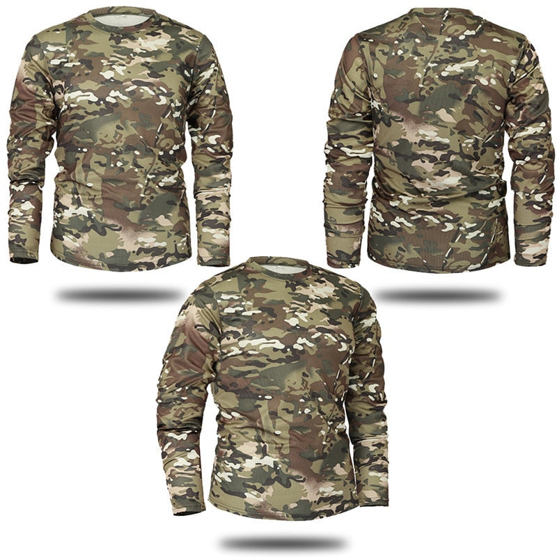 Camisa Tática Militar - Manga Comprida
