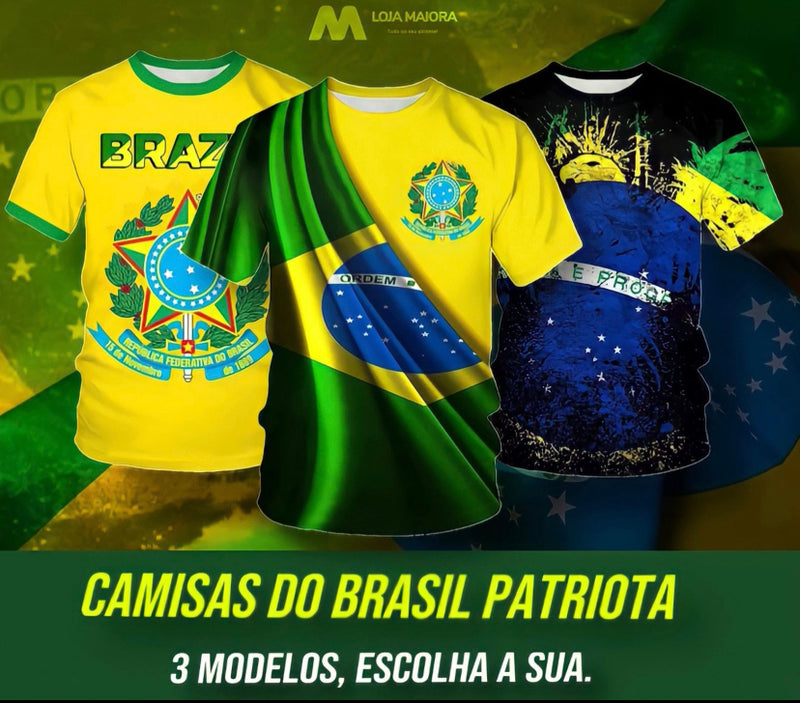 Camisa do Brasil Patriota
