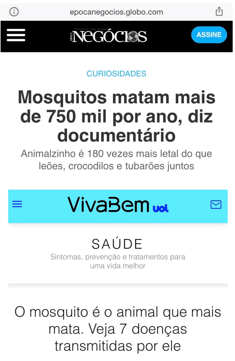 Repelente Elétrico Mata Mosquitos - Leve Pulseira Repelente de Graça